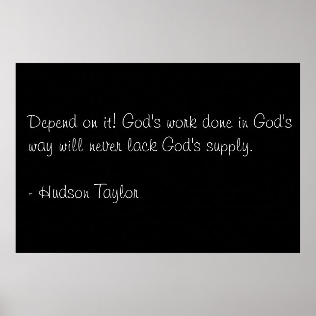 Poster Trabalho de Deus (Frente)