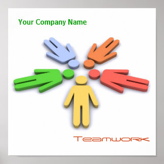 Poster trabalho em equipe