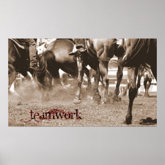 Póster Trabalho em equipe