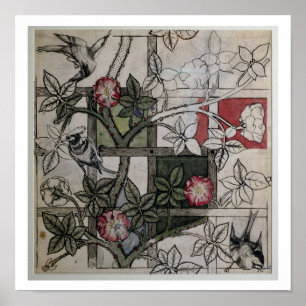 Póster Trabalhos artísticos originais para o design do