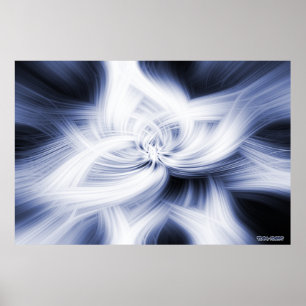 Póster Trabalhos de arte abstracta elaborados