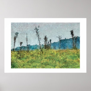 Poster Trabalhos de arte da natureza do estilo do Grunge