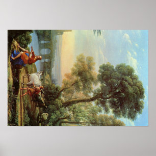 Póster Trabalhos de arte de Claude Lorrain