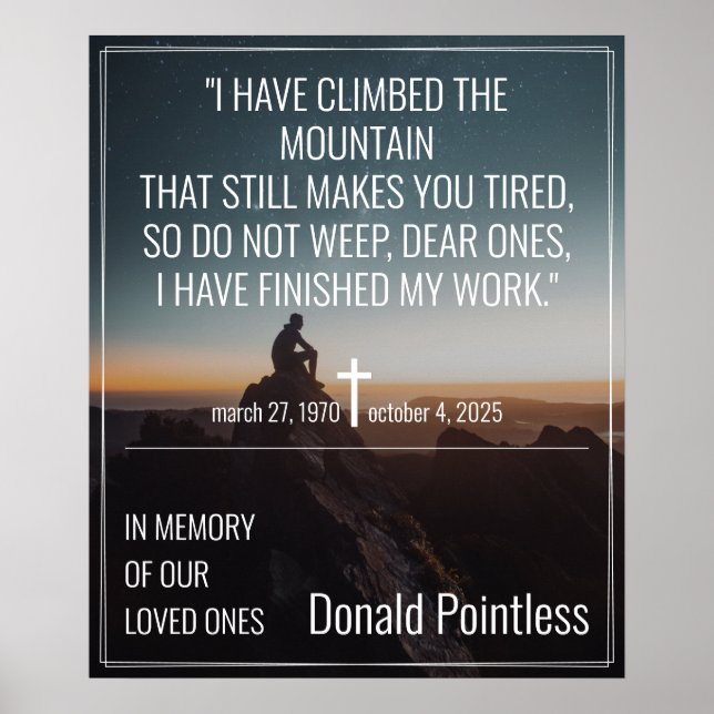 Poster Trabalhos de salvação (Frente)