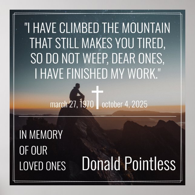 Poster Trabalhos de salvação (Frente)