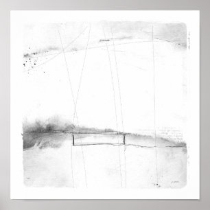 Poster trabalhos intitulados no papel