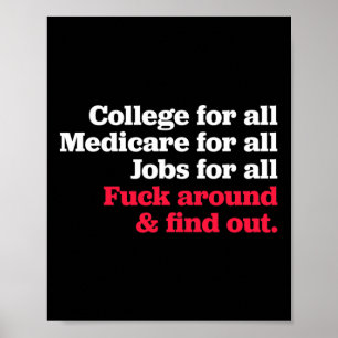 Poster Trabalhos Medicare Faculdade Para Todos Em Torno E