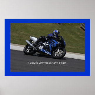 Poster Trackday em Barbers