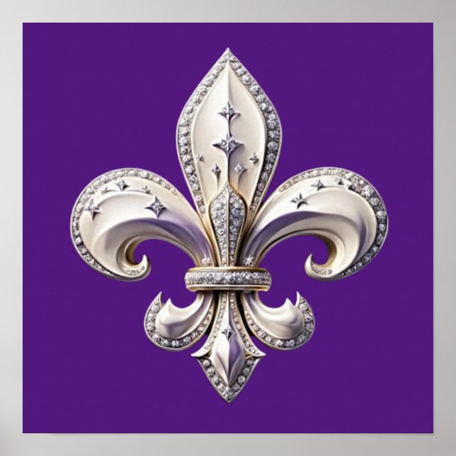 Poster Traços I Viagem Fleur De Lis Design (Frente)