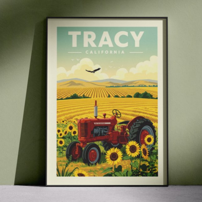 Poster Tracy Califórnia Antiga (Criador carregado)