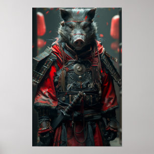 Poster Tradicional de Vestir Barras Antropomórficas Adorá