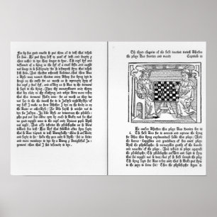 Poster Tradução inglesa de "De Ludo Sacorum"