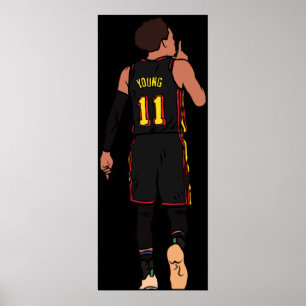 Poster Trae Young Silencia O Jardim