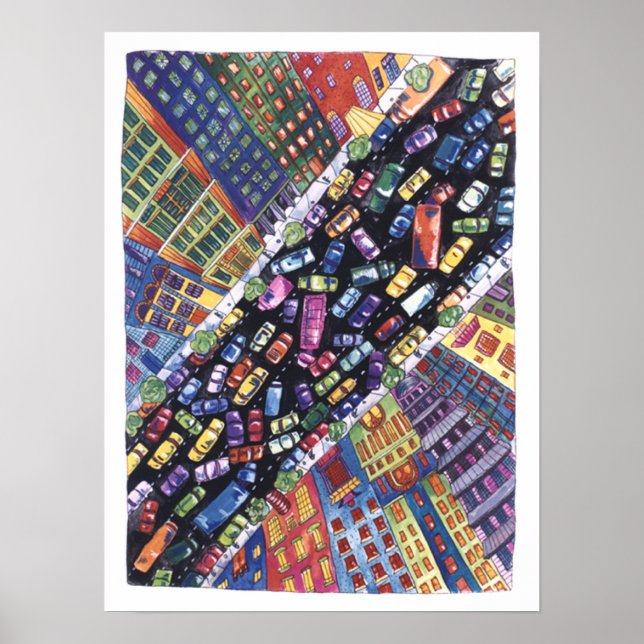 Poster Tráfego (Frente)