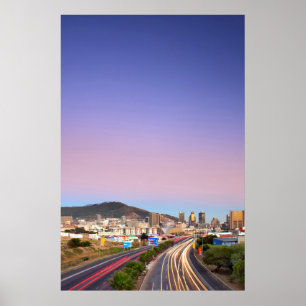 Poster Tráfego Em Autoestrada Para Cidade Do Cabo, Weste