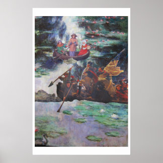 Poster Tráfego na Hora do Rush - arte colagem