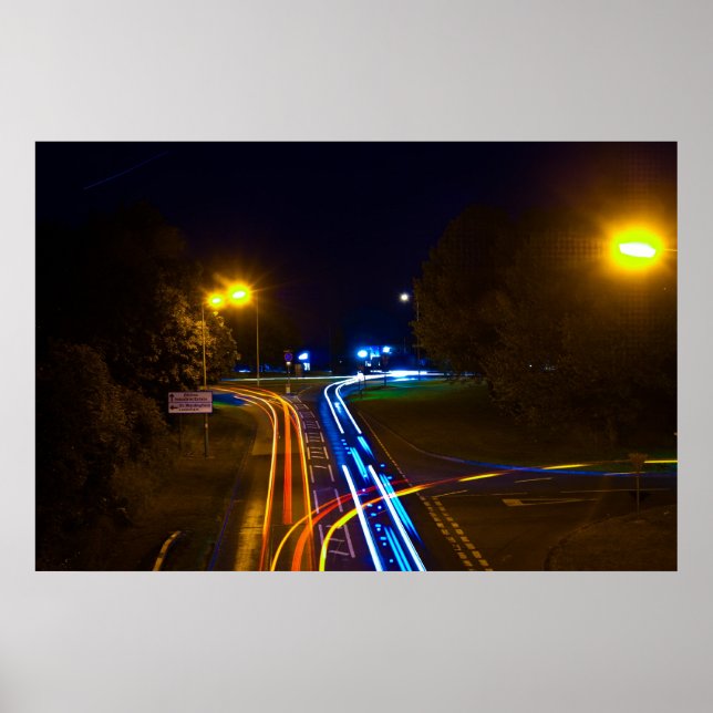 Póster Tráfego Streaky (Frente)