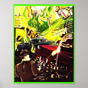 Poster traga na multidão