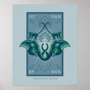 Poster Traga Sua Alegria De Volta - O Lotus Branco