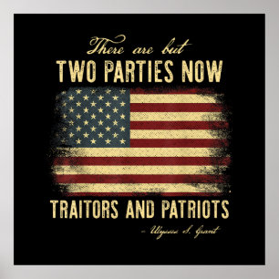 Poster Traidores e Patriotas