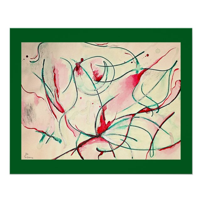 Póster Trait coulant (Frente)