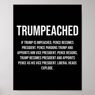 Poster Traiu por republicano pró-Trump e conservador