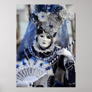 Póster Traje azul