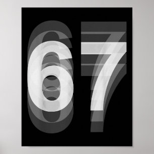 Poster Traje de Casal 67 Seis Sete Meme Engraçado _1