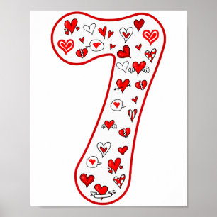 Poster Traje de casal número 7 Duo 67 Meme Seis Sete Vale