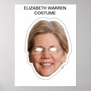 Póster Traje de Elizabeth Warren
