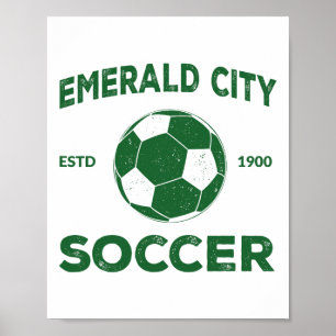 Poster Traje de Futebol do Wizard Of Oz Emerald City