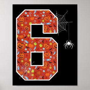 Poster Traje de Halloween Combinado Divertido 67 Seis Set