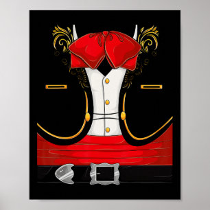 Poster Traje de Halloween do Mariachi Mexicano Charro Cin