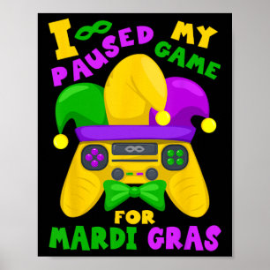 Poster Traje Gras Para Homens Crianças & Jogo De Víde