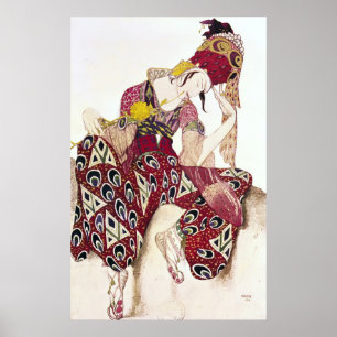 Póster Traje o design para Nijinsky La no balé '