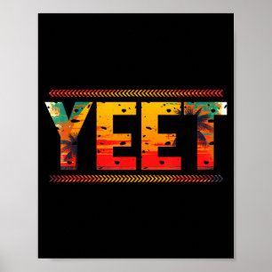 Poster Traje Retro Yeet Dito Divertido Citação Gíria Home