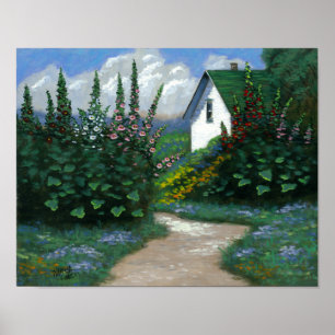 Póster Trajeto do jardim