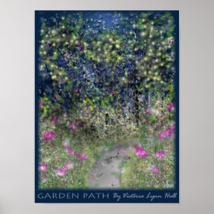 Poster Trajeto do jardim