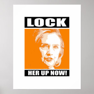 Poster Tranque-A Agora - Anti-Hillary -