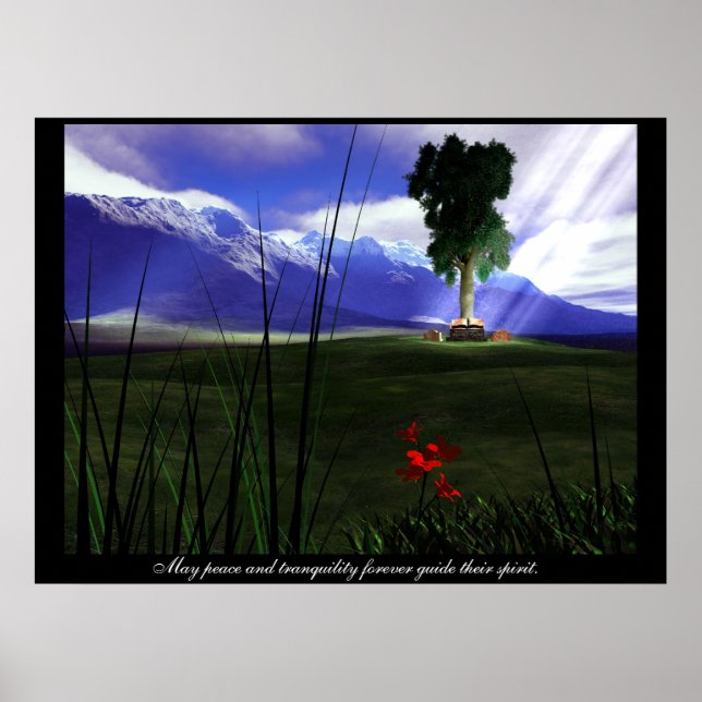 Poster Tranquilidade 2 (Frente)