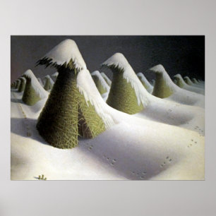 Poster Tranquilidade do eterno com o janeiro de Grant Woo