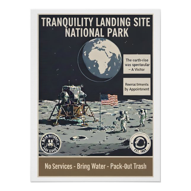 Póster Tranquility Base Park - Poster (Frente)