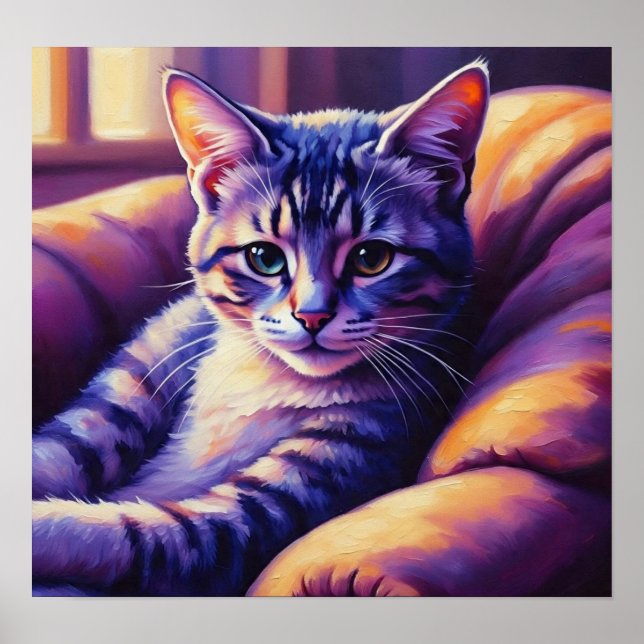 Poster TranquilTabbyCat (Frente)