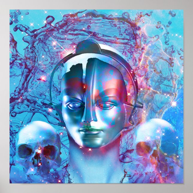 Poster Transcendência Robot (Frente)