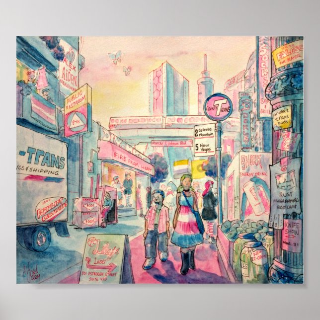 Poster TransCity (Frente)