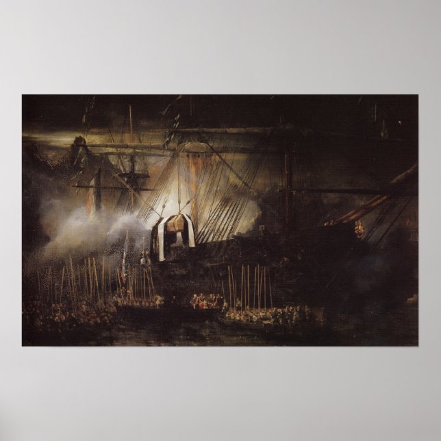 Póster Transferência de Napoleon permanece (Frente)