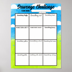 Poster Transferência do jogo do divisor de gelo do escrit