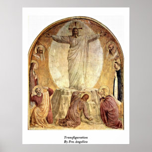 Póster Transfiguração por Fra Angelico
