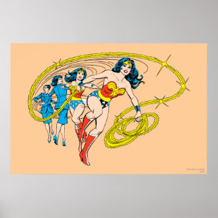 Póster Transformação da Mulher Maravilha