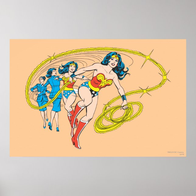 Póster Transformação da Mulher Maravilha (Frente)